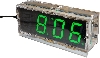 HM176 Digitln hodiny LED zelen - stavebnice