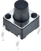 Tla��tko TACT6x6-7-LC OFF-(ON)