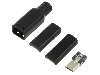 USB-MICRO-VK-plast konektor